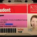 student ID of King's College London